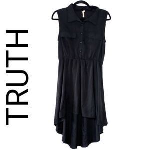 TRUTH DRESS - BLACK